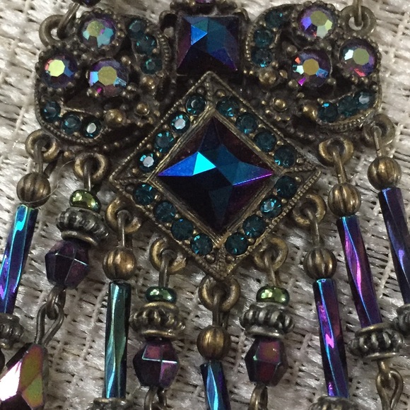 Vintage 1995 Sweet Romance Crystal Necklace - Picture 7 of 8